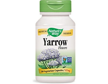 Yarrow Flowers 325 mg. 100 capsules