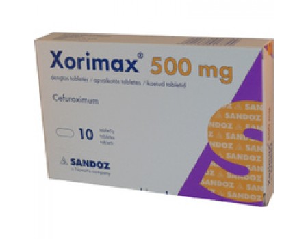 Xorimax 500mg. 10 tablets