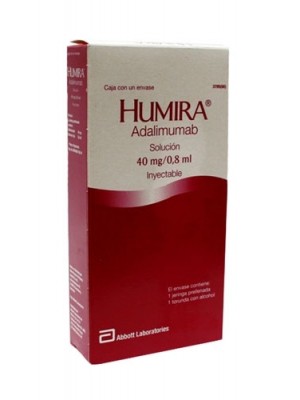 HUMIRA 40 mg. / 0.8 ml. 2 injections
