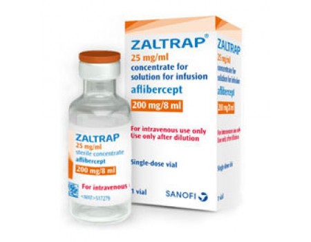ZALTRAP 25 mg/ml. 200mg./8 ml.