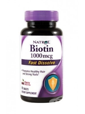 BIOTIN 1000 mcg. 100 tablets