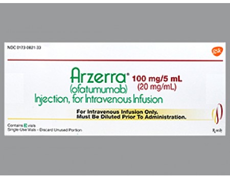 ARZERRA 100 mg. 5 ml. 3 vials