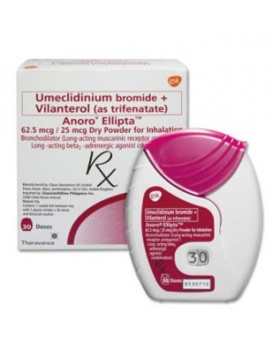 ANORO INHALER 55 mcg. / 22 mcg. 30 doses 