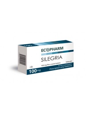 SILEGRIA 100 mg. 4 tablets