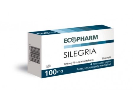 SILEGRIA 100 mg. 4 tablets