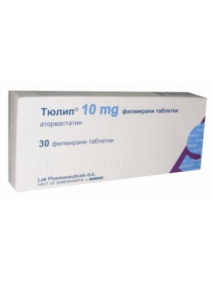 TULIP 10 mg. 30 tablets