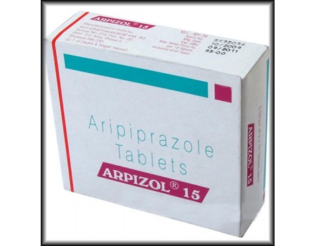 Aripiprazole 15 mg. 28 tablets