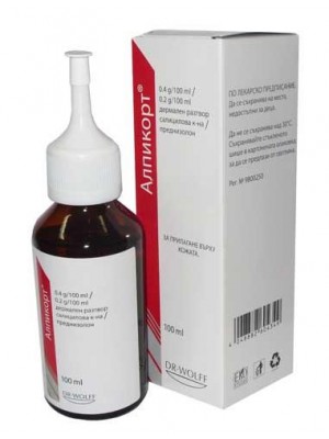 Alpicort solutsio 100 ml.