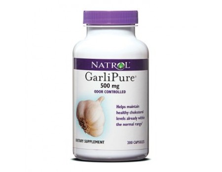 Garlipure 500 mg. 200 tablets