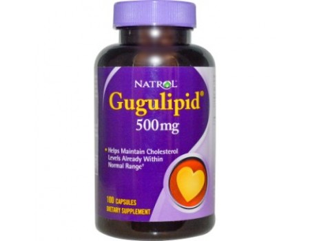 Gugulipid 500 mg. 100 capsules