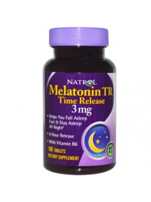 Melatonin TR 3mg. 100 tablets