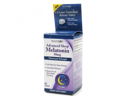 MELATONIN ADVANCE 10 mg. 60 tablets