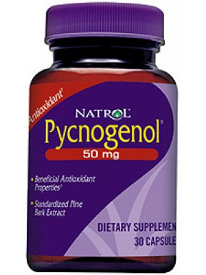 Pycnogenol 50mg. 30 capsules