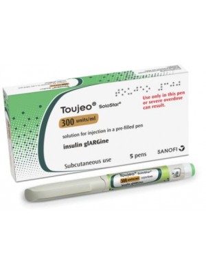 Toujeo SOLOSTAR 300 IU / ml. 1.5 ml. 5 pens