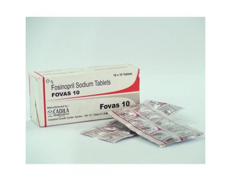 Fosinopril 20 mg. 30 tablets