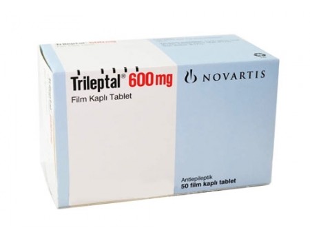 Trileptal 600 mg. 50 tablets