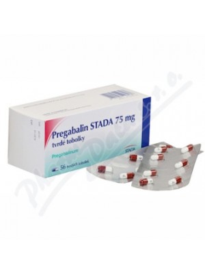 PREGAGAMMA 75 mg. 30 capsules