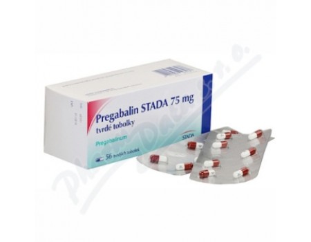PREGAGAMMA 75 mg. 30 capsules