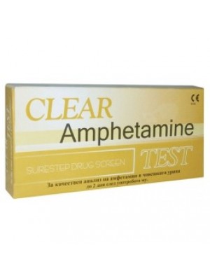 Drug test amphetamine TAPE - CLEAR