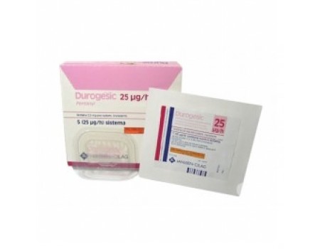 DUROGESIC transdermal patch 25 mcg. / 5 JANSSEN - CILAG