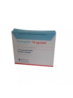 DUROGESIC transdermal patch 75 mcg. / 5 JANSSEN - CILAG