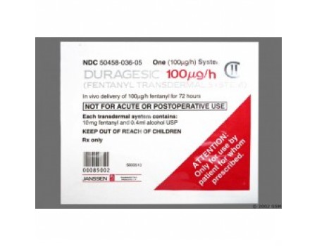 DUROGESIC transdermal patch 100 mcg. / JANSSEN - CILAG