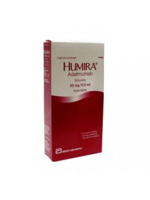 HUMIRA amp. 40 mg. / 0.8 ml. 2 syringes