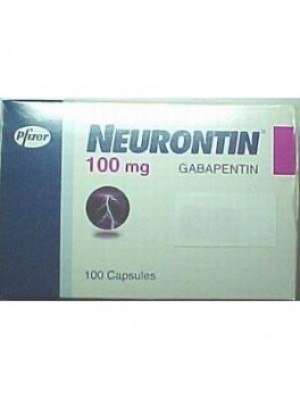 Neurontin. 100 mg. 100 tablets
