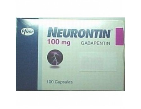 Neurontin. 100 mg. 100 tablets