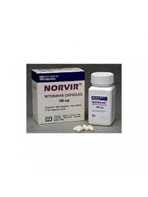 Norvir. 100 mg. 30 tablets