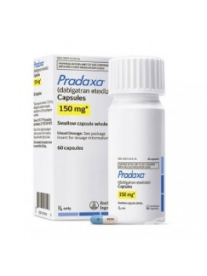 PRADAXA. 150 mg. 60 capsules