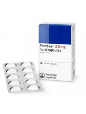 PRADAXA. 110 mg. 30 capsules