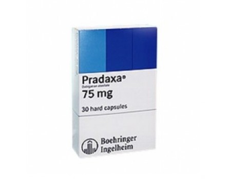 PRADAXA. 75 mg. 30 capsules