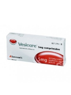 VESICARE. 5 mg. 30 tablets