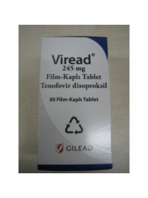 Viread. 245 mg. 30 tablets