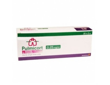 Pulmicort 0.25 mg. / ml. 2 ml. 20 doses