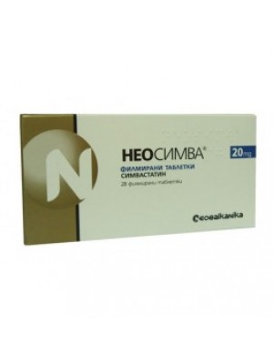 NEOSIMVA. 20 mg. 28 tablets