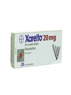 XARELTO. 20 mg. 28 tablets