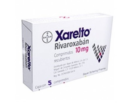 XARELTO. 10 mg. 5 tablets