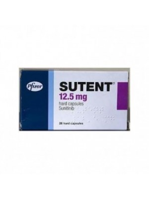 SUTENT. 12.5 mg. 30 capsules