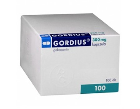 GORDIUS. 300 mg. 100 capsules
