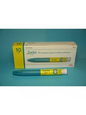 Byetta injection 10 mcg. /  60 doses of 2.4 ml