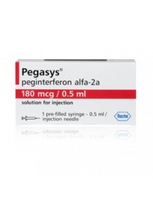 Pegasys 180 micrograms solution for injection. / 0.5 ml.