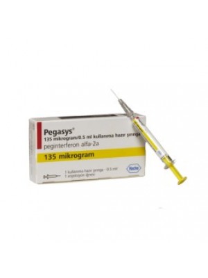 Pegasys 135 micrograms solution for injection. syringe