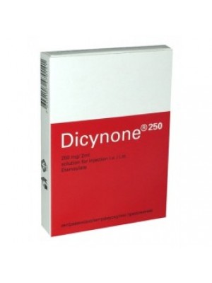 DICYNONE. 250 mg. 2 ml. 1 ampule