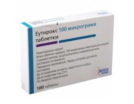 EUTIROKS. 100 mcg. 90 tablets