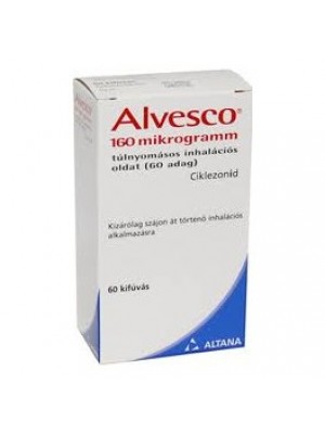 ALVESCO inhaler 160 mcg. 60 doses