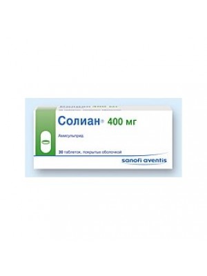 Solian. 400 mg. 30 tablets