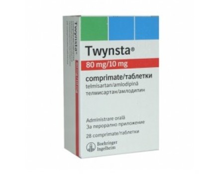 Twynsta tablets 80 mg. / 10 mg