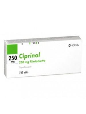 CIPRINOL. 250 mg. 10 tablets